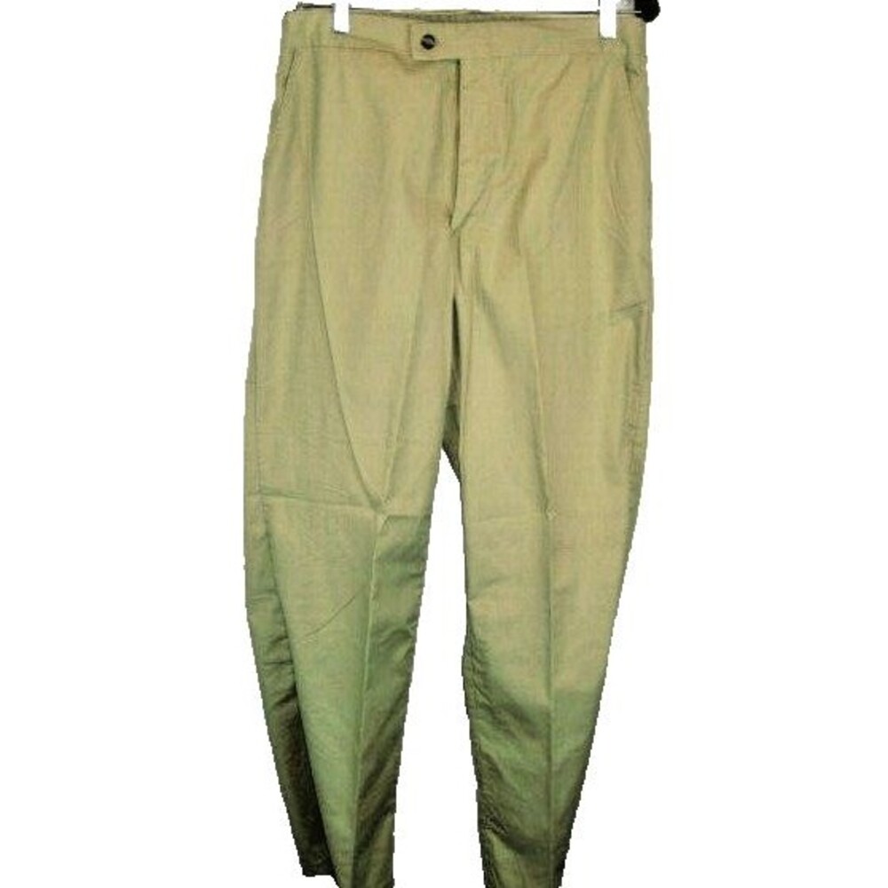 Mens McGregor Tan Cotton Elastic Waist Leisure Pants sz 36x31